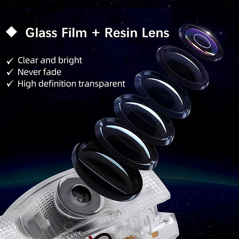 4Pcs Car Door Lights Logo Projector Compatible with LS/ES/is/LX/RX/GS/GX/RC/UX Car