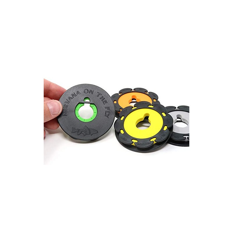 Nirvana Tenkara Line Holder [4 paquetes] (tamaño: mediano fino) Tenkara