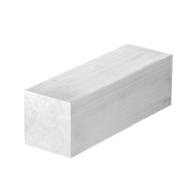 USAMILY 50mm X 50mm Aluminum Square Bar, 6" Length T6511 Aluminum Solid Mill Stock