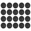 VIRTIONZ 20 Pack Grease Plugs Fits 1.98 Inch Hub Dust