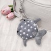 Cute Keychain Whale Shark Coin Purse Keychain,Kawaii Plush Change Purse
