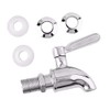 304 Polished Finished Stainless Steel Beverage Dispenser Replacement Spigot Fits
