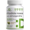 Rhodiola Rosea with Ashwagandha Cápsulas naturales para los nervios la