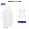 PATIKIL Reagent Bottles, 10 Pcs 120ml HDPE Narrow Mouth Square