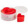 judge Kitchen 5 Piece Heart Cutters