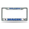 Orlando Magic - 12" x 6" Standard Size - Chrome