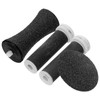 FOMIYES 4pcs Foot File Replacement Heads Electric Foot File Rollers