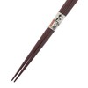 Familii Chopsticks Tenpyo Daruma Rabbit Lacquer Painted Wooden (Natural Wood)