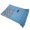 GFM® Embroidered Cashmere Texture Wool Pashmina Scarf Autumn Winter (EMBSHL-A),