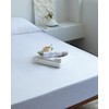 XZ XIFA White Linen Sheets Full Set, 100% Washed French