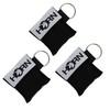 Set of 3 Horn Medical Emergency Resuscitation Wipes in Key