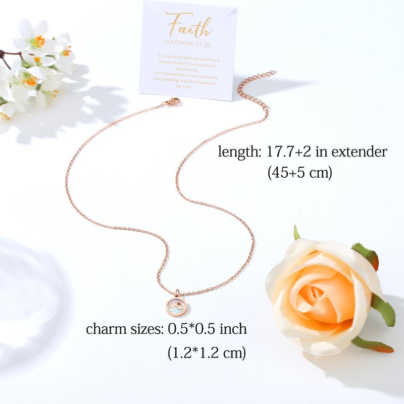 XULAVA XULAVA Mustard Seed Necklace for Women Christian Gifts,Move Mountains