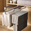 CICUFY Pull Out Closet Rod, 13.7inch Heavy Duty Pants Rack,