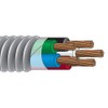 Wirenco 8/4 Metal Clad (MC) Cable with Ground, Aluminum Armored,