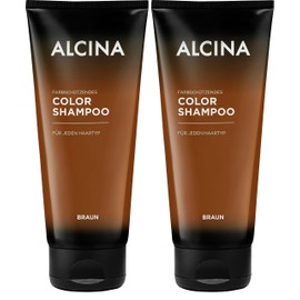 Alcina Colour Shampoo 200 ml Pack of 2 Brown