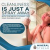 MineralStream LED Ionic Shower Head Kit with Replacement Beads +