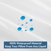 Pillow Protector 4 Pack Waterproof, 20 x 26 Inches Pillow