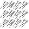 12 Pcs Garden DIY Mini Climbing Trellis Plastic Superimposed Potted