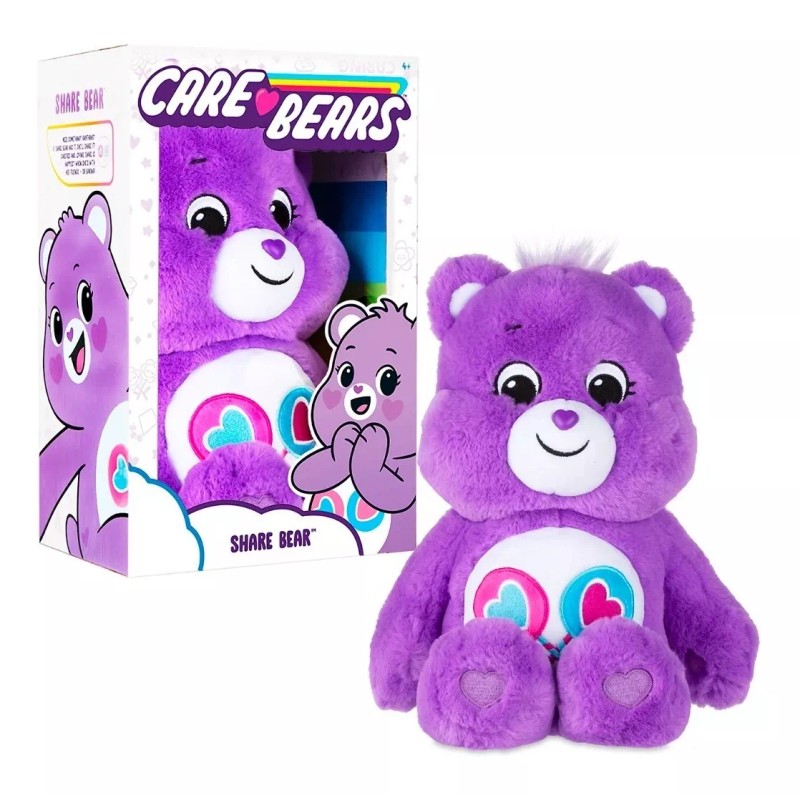 Care Bears Ositos Cariñositos - Care Bears Comparte Color Violeta