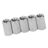 20PCS Hex Coupling Nuts 304 Stainless Steel Long Fine Thread