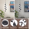 Vloitgol Black Pendant Light,4000K Modern LED Pendant Lights Kitchen Island,Adjustable