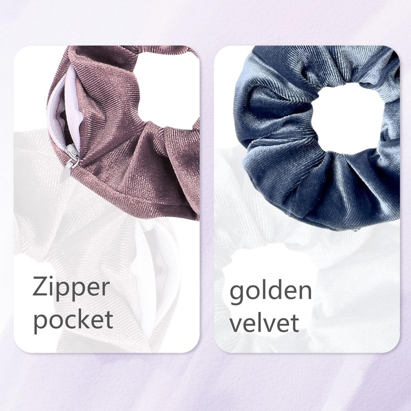 4 x Leopard Print Velvet Hair Scrunchies Yellow Leopard White