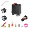 FarBoat Air Compressor Pressure Switch Control Valve 90-120 PSI, 4-way
