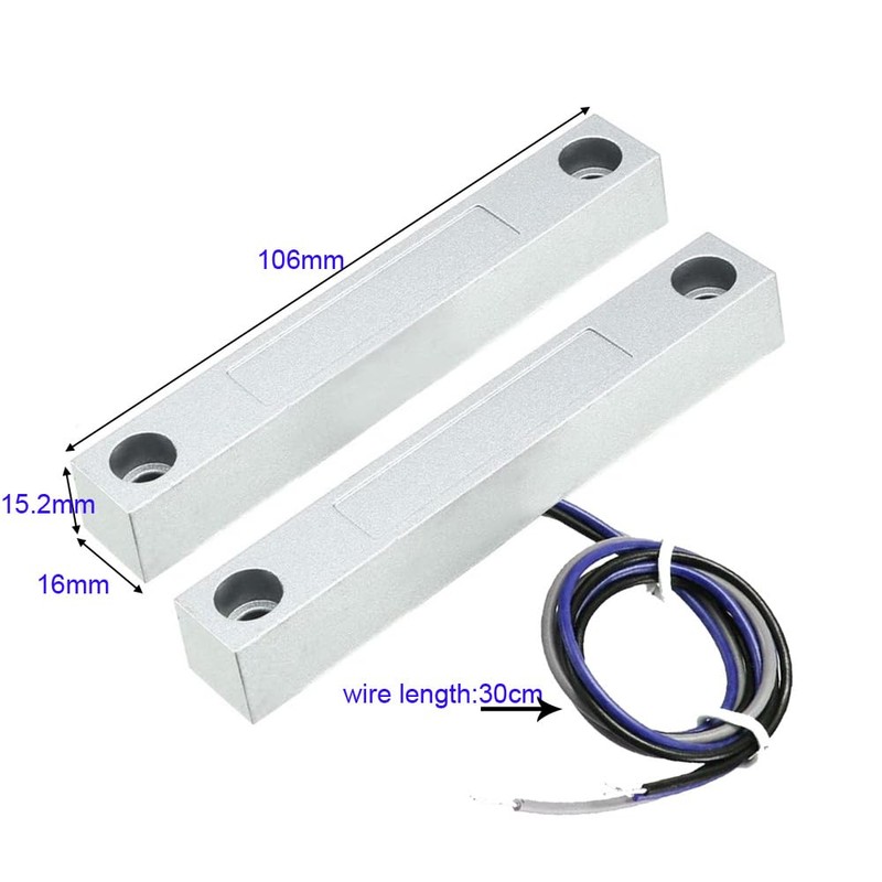 Gebildet Roll Door Contact Magnetic Reed Switch Alarm with 3