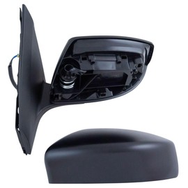 Mirror Power Heated Smooth Set of 2 Paint to Match for Nissan for Sentra FE+SV 13-14 & FE+S 13-16 & Advance/Exclusive/S/SL//SV/Sense 13-17 Plastic Front Left,Right NI1320262