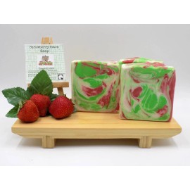 Handmade Strawberry Patch Bar Soap