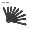 HARFINGTON 100pcs Nail File, 100/180 Grit Fingernail File for Natural