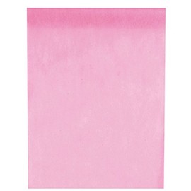 Non-woven fabric, 30 cm (25 m long) table runner – party, wedding decoration. pink