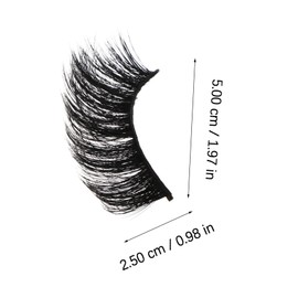 Vaguelly Fake Eyelashes of Look Multi Artificial Lashes for Makeup Photography Parties Performances Safe Durable Easy to Apply