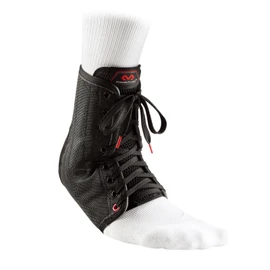 McDavid M199 Ankle Supporter, Ankle Guard Light, For Left and Right Use, Fixed, Hard Stay, Sports, Basketball, Volley, Rehabilitation, Black