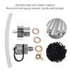 Oil Drain Valve Leak Proof Rust Proof Compact Structure Stainless