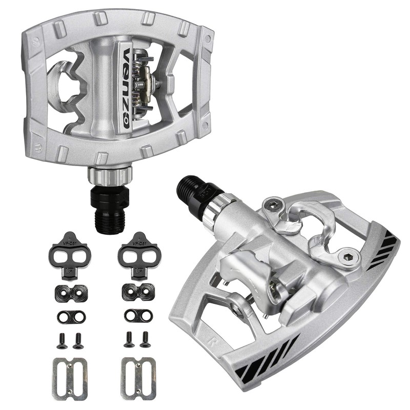 Venzo Dual Function Platform Multi-Use Compatible with Shimano SPD Mountain