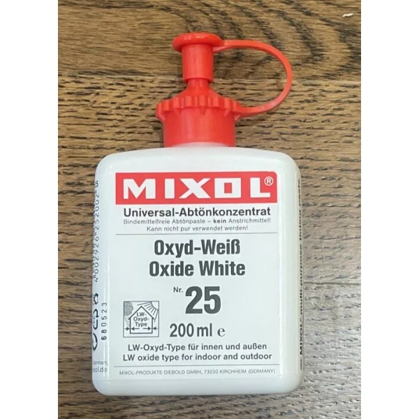 MIXOL Universal Tint #25 Oxide White - 200ml