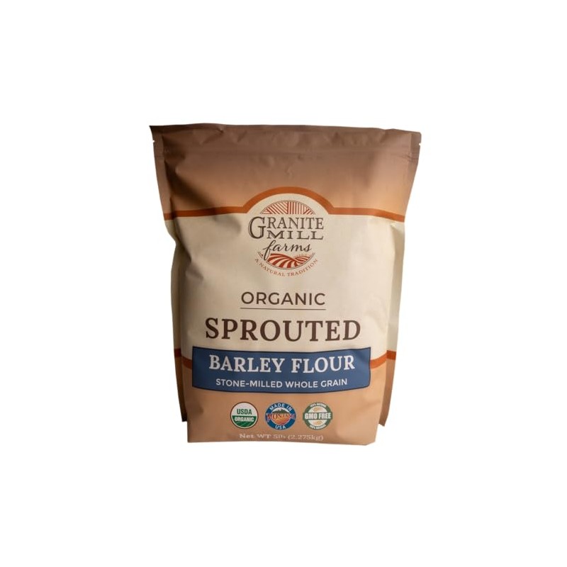 Granite Mill Farms Sprouted Organic Barley Flour, 5 lb