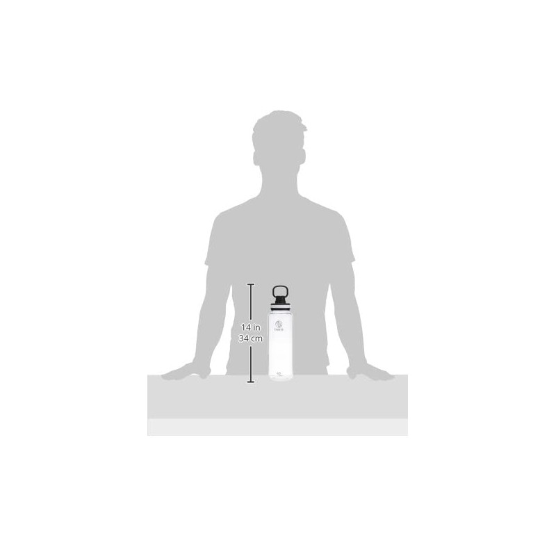 Takeya Tritan Water Bottle with Spout Lid - Durable Dishwasher-Safe