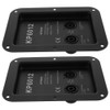 Garneck 2 Pcs Box Speaker Accessories Terminals Speaker Connection Plate