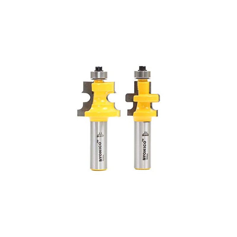 Yonico Tongue and Groove Router Bits Set Flooring 2 Bit