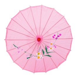 THY COLLECTIBLES 22" Kid's Size Japanese Chinese Umbrella Parasol For Wedding Parties, Photography, Costumes, Cosplay, Decoration And Other Events (Pink)