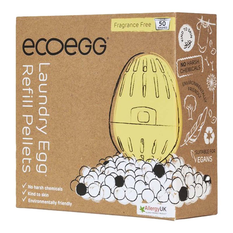 Ecoegg Laundry Egg Refill Pellets, Fresh Linen 50 Washes