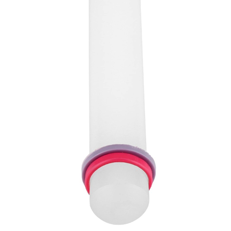 2pcs Plastic Rolling Pin, Thickness Rings Fondant Roller Tortilla Rolling