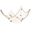 Fishing Net with Shells 200 cm x 150 cm Fishing