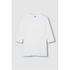 JAJU [JAJU/자주] Women's Soft 5-Part T-shirt_White