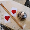 Totority Wooden Piccolo Flute Little Flute Musical Instrument for Beginners