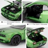 Guarsiliymi 1:22 Challenger Hellcat Car Model, Zinc Alloy Pull Back