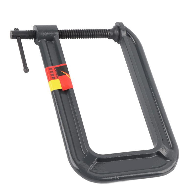 Heavy Duty Deep Throat U-Clamp, Steel Deep Reach C-Clamp Jaw