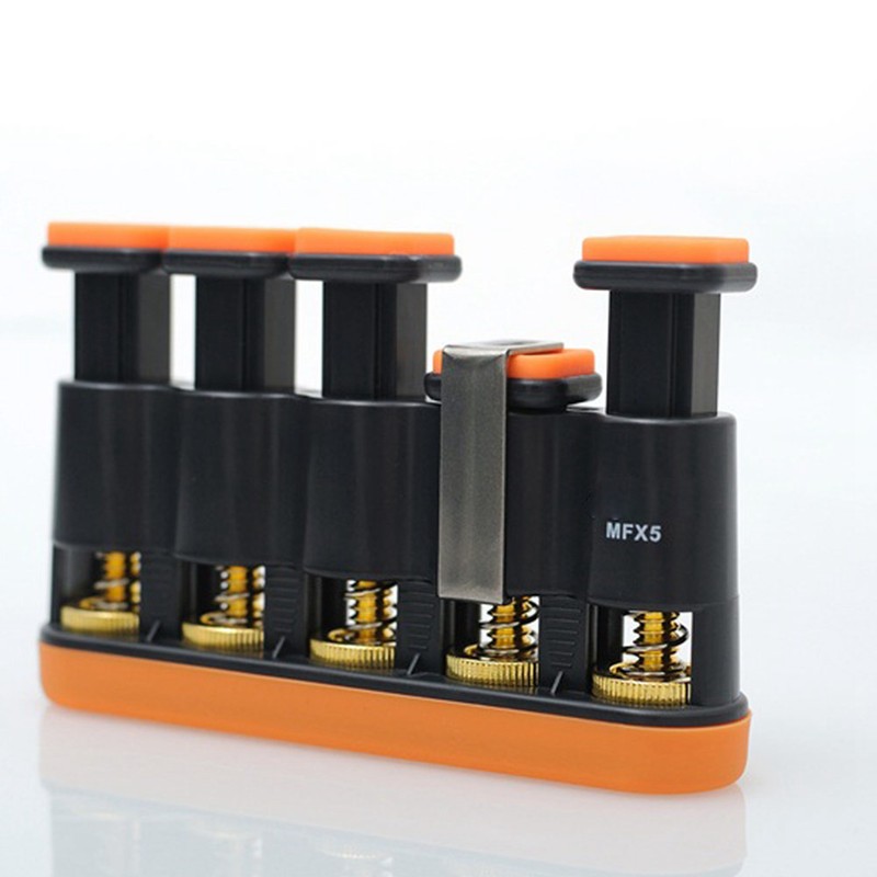 Finger Strengthener Exerciser Adjustable Tension Plastic Trainer for Musician Guitarist